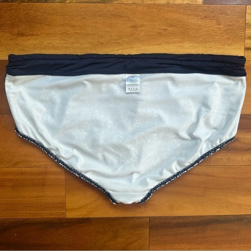 Lands End Floral Bikini Bottoms